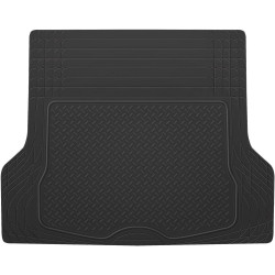 BDK-Mt-785 Heavy Duty Cargo Liner Floor Mat-All Weather Trunk Protection, Trimmable To Fit & Durable Hd Rubber Protection For Car Suv Sedan Auto - Black BDK-Mt-785 Heavy Duty Cargo Liner Floor Mat-All Weather Trunk Protection, Trimmable To Fit & Durable Hd Rubber Protection For Car Suv Sedan Auto - Black