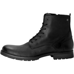 Jack & Jones Orca Leather Anthracite mens Chukka Boots Jack & Jones Orca Leather Anthracite mens Chukka Boots