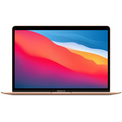 Apple MacBook Air 13-inch (2020) – Apple M1 Chip / 8GB RAM / 256GB SSD / 7-core GPU / macOS Big Sur / English Keyboard / Gold / Middle East Version – [MGND3ZS/A]