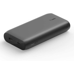 Belkin USB-C PD Power Bank 20K (Fast Charge Portable Charger with USB-C + USB Ports, 20000mAh Capacity, Battery Pack for MacBook, iPhone, iPad, more) – Black Belkin USB-C PD Power Bank 20K (Fast Charge Portable Charger with USB-C + USB Ports, 20000mAh Capacity, Battery Pack for MacBook, iPhone, iPad, more) – Black