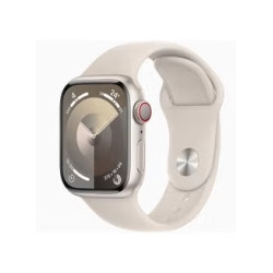 Apple Watch Series 9 GPS 45mm Starlight Aluminium Case With Starlight Sport Band Apple Watch Series 9 GPS 45mm Starlight Aluminium Case With Starlight Sport Band