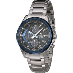 Casio Men's EQS-900DB-2AVCR Edifice Analog-Digital Display Quartz Silver Watch, Silver, Modern Casio Men's EQS-900DB-2AVCR Edifice Analog-Digital Display Quartz Silver Watch, Silver, Modern