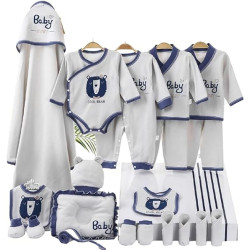 HALAYAYA® Newborn Baby Gifts Set Newborn Layette Gifts Set Baby Girl Boys Gifts Premium Cotton Baby Clothes Accessories Set Fits Newborn to 3 Months HALAYAYA® Newborn Baby Gifts Set Newborn Layette Gifts Set Baby Girl Boys Gifts Premium Cotton Baby Clothes Accessories Set Fits Newborn to 3 Months