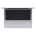 Apple MacBook Pro 14-inch (2021) – Apple M1 Chip Pro / 16GB RAM / 512GB SSD / 14-core GPU / macOS Monterey / English Keyboard / Space Grey – [MKGP3ZS/A] – Middle East Version