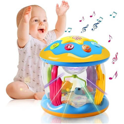 Baby Toys 6 to 12 Months Ocean Rotating Projector - Early Education Toys 12-18 Months with Various Pacify Music/Light Kids Toddler Toys for 1 2 3+ Year Old Boys Girls Birthday Baby Toys 6 to 12 Months Ocean Rotating Projector - Early Education Toys 12-18 Months with Various Pacify Music/Light Kids Toddler Toys for 1 2 3+ Year Old Boys Girls Birthday